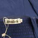 Women's Floral Corset Dress Formal Cocktail Dresses Going Out Casual Sundress Split Thigh Spaghetti Strap Vintage Dress (Navy Blue), XS