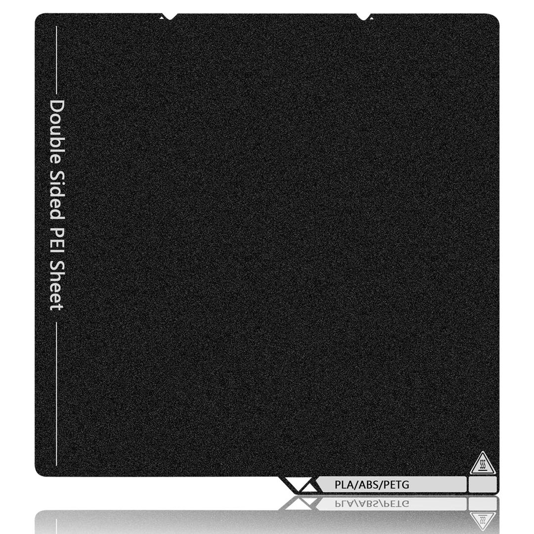 Build Plate for Kobra X/Kobra S1 Plate 266X276MM Hot Bed PEI Heated Bed Double Sided Textured Build Sheet Easy Removable Printer Bed Platform for Anycubic Kobra X/Kobra S1 Accessories