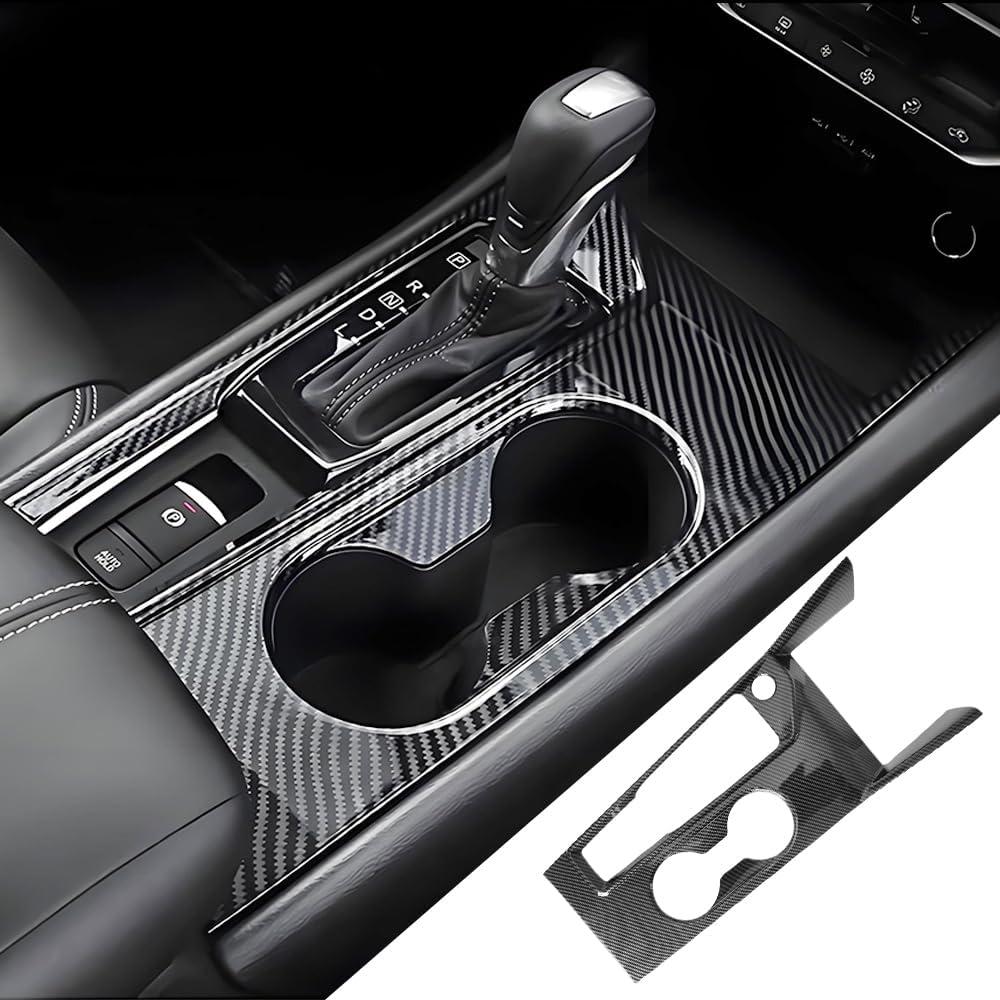 Car Center Console Gear Shift Panel Trim Cover for Nissan Altima 2019 2020 2021 2022 2023 2024 2025 2026 Auto Interior Decorations Accessories Central Control Protection Carbon Fiber Style Kit