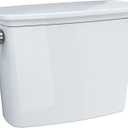 TOTO Drake Transitional 1.28 GPF Toilet Tank with WASHLET+ Auto Flush Compatibility, Cotton White - ST786EA#01