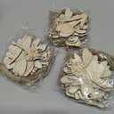 EXCEART 50sets Bee Shape Cutouts Unfinished Wood Craft Chips for Boys and Girls Painting Drawing Embellishment Projects Natural Smooth Finish for Easy Crafting Home Decoration