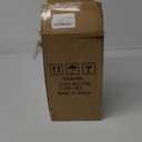 Ruzectt Plug in Pendant Light Rattan Hanging Lights with Plug in Cord 15ft Dimmable Cotton Cord Wicker Boho Hanging Lamps for Kitchen Island Living Room Bedroom Black Light Fixtures (Black-B)