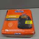Hefty Strong Large Trash Bags, Black, 30 Gallon, 74 Count