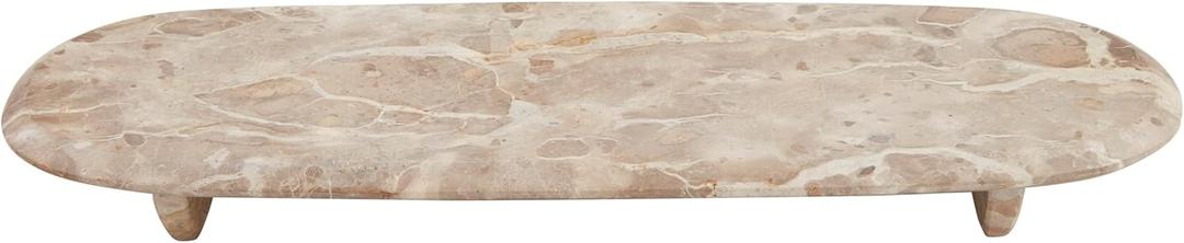 Mud Pie Marble Riser Board, 7" x 20", White