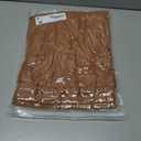 Comdecevis Mens Corduroy Pants Stretch Joggers Tapered Elastic Waist Drawstring Cargo Casual Baggy Sweatpants with Pockets (Brown, XXL)