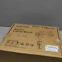 Pholiten 2 in 1 Laptop Desk Mount with Gas Spring Arm, Monitor Laptop Stand for 12-17 Inch Notebook and 13-32 Inch Computer Screen, Holds 22lbs, Full Motion with Vented Tray