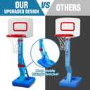 Toddler Basketball Hoop- Mini Kids Basketball Hoops Toy for Indoor Outdoor, Small