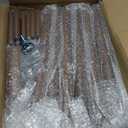 GREENSTELL Coat Rack with 8 Hooks, Wooden Coat Rack Freestanding with Shelf, Coat Tree with 4 Height Options 50.5"-72.6", Coat Hanger Stand for Bags, Clothes, Umbrellas, Hats, in Home, Brown