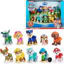 Paw Patrol, 10th Anniversary, All Paws On Deck Toy Figures Gift Pack with 10 Collectible Action Figures, Kids Toys for Ages 3 and up