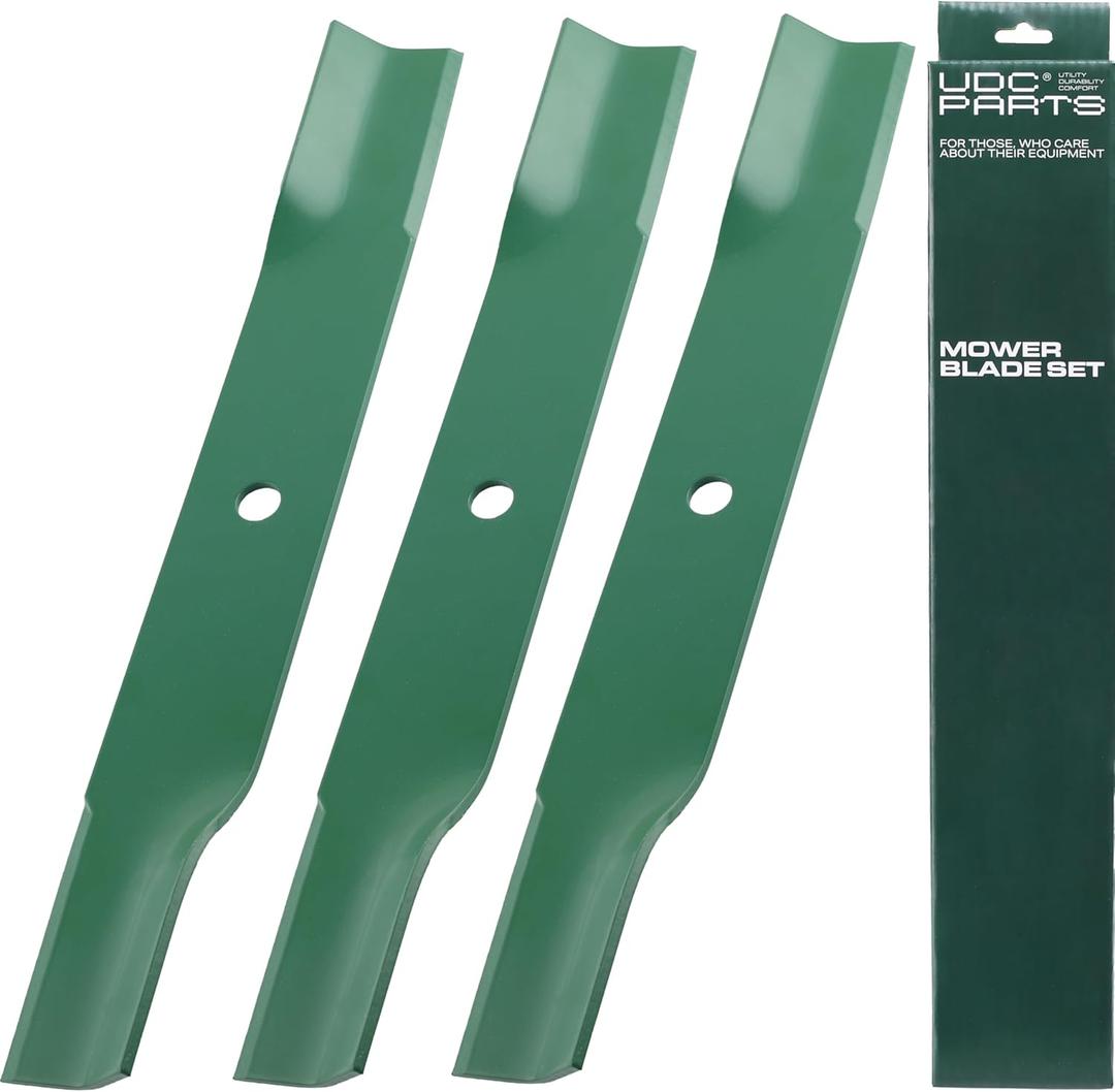 Lawn Mower Blades for Toro TimeCutter 50 Inch 115-5059-03 / SS5000 75750 MX5000 75755 MX5060 Z5000 MX5050 / Fits Exmark Replaces OEM no. 110-6837-03 112-9759-03/3 Pack