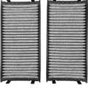 Cabin Air Filter Fit For 2007-2018 BMW X5, 2008-2019 BMW X6 Replace # CUK 2941-2, 64316945586