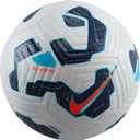 Nike Academy Football FZ2966 (3, White/Blackened Blue/Hyper Crimson)