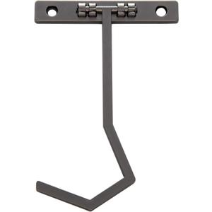Metal Banana Hanger - Under Cabinet Hook for Kitchen Items. Keep Bananas Fresh (Gun Color X 1pc)