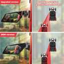Kemimoto X3 Side Mirrors, Upgraded 360 Degree Adjustment Mirrors Compatible with Can Am Maverick X3 and Max XRS XDS Turbo R RR 2017-2025