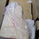 Modern Upholstery Chaise Lounge Chair with Storage Velvet (Khaki)