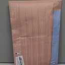 COOLJOB 2 Pairs Thickened Rubber Gloves with Cotton Lining & Non-slip Grip, Colorful Household Long Lasting Dishwashing Gloves for Kitchen & Bathroom Cleaning, Orange & Blue, Medium, Pack of 2