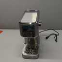 Espresso Machine 20 Bar, Compact Espresso Maker with Milk Frother, Stainless Steel Coffee Machine with 42 oz Water Tank for Cappuccino, Latte&Cold Brew, Home&Office, Silver