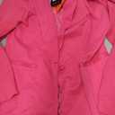 UNIQUE21 Women's Linen One Bttn Notch Collar Jacket, Size:12