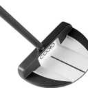 COOLO Graphite Golf Putter, Provide Greater Stability and Less Face Twisting, Blade/Mallet/Heavy/Center Shafted Putter with Headcover, Oversized Pistol Grip, Right & Left Handed. (34")