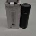 Sekaer Travel Electric Tea Kettle Portable Small Mini Coffee Kettle, with 4 Variable Presets, Personal Hot Water Boiler 304 Stainless Steel with Auto Shut-Off & Boil Dry Protection, SY-618B (Black Gold)