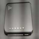 Mini Projector, iTJQ Portable Projector 1080P Supported for Indoor Outdoor Movies, Phone Projector Compatible with iOS/ Android, Laptop, TV Stick/ PS5, USB/HDMI/Type-C (Silver, VF370)