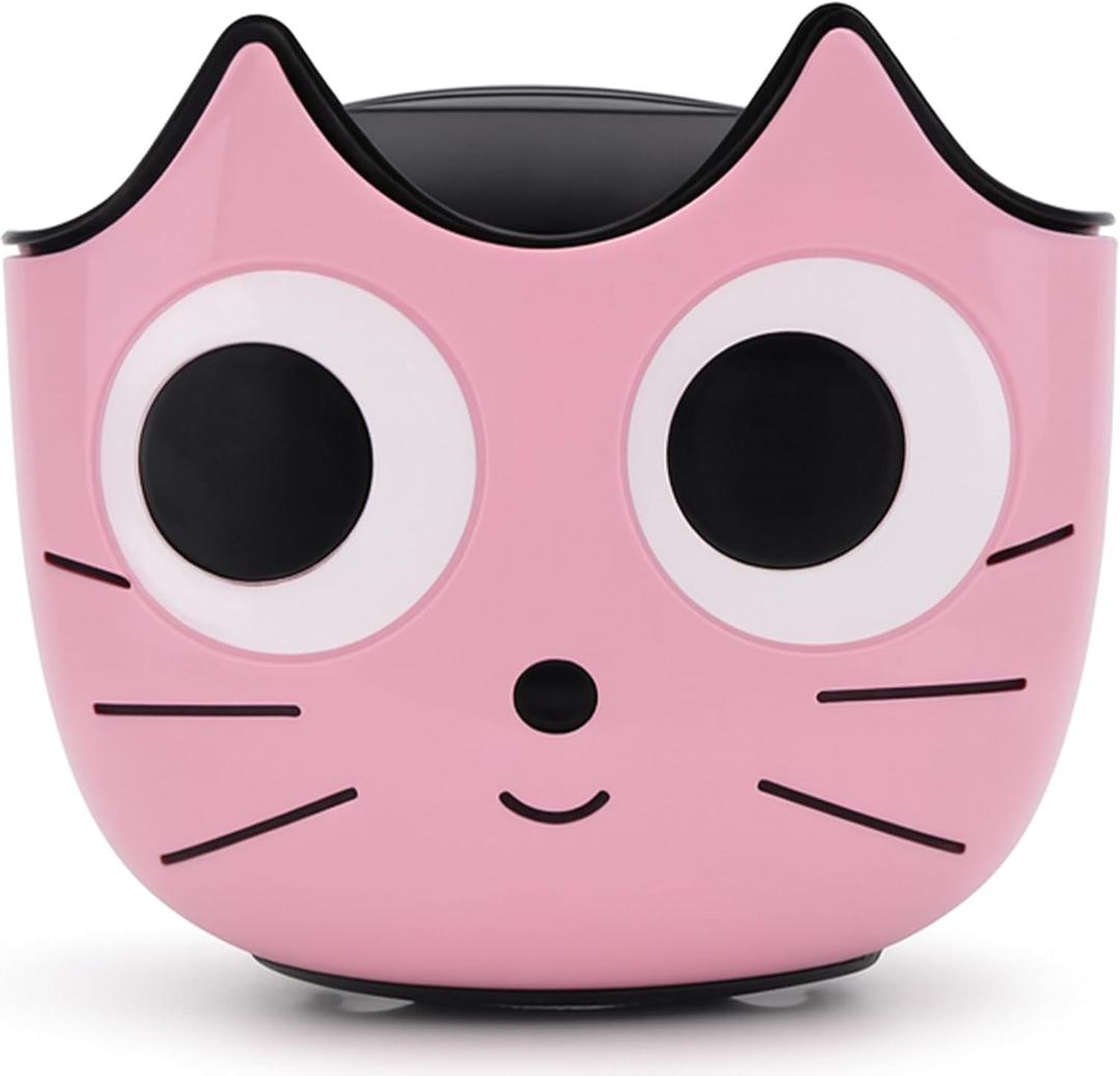 Juju Kitty Sink Drain Basket - Kitchen Sink Strainer Basket - Colander for Kitchen Food Strainer - Drainer for Food Strainers for Kitchen (Pink)