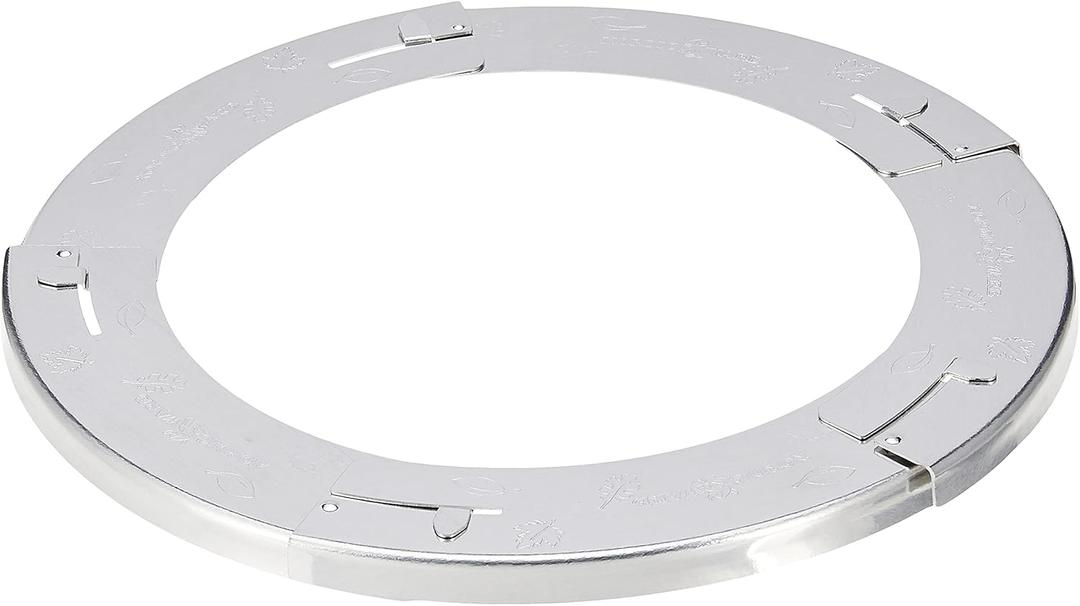 Nordic Ware Adjustable Pie Shield, Metal ((Pack of 1))