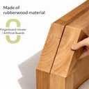 Coat Rack with Shoe Storage,Shoe Rack whit 8 Hook for Offices、Bedroom、Living Room,Small Shoe Bench, Natural