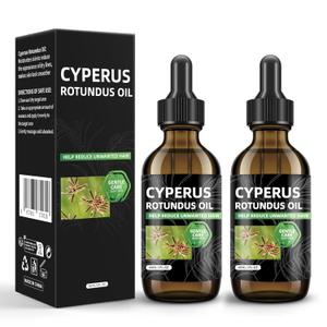 2 Pcs Cyperus Rotundus Oil for Hair Removal, Natural Cyperus Rotundus Oils to Reduce Unwanted Hair Growth, Soothing & Moisturizing, Shrinks Pores, Smooth Skin Care (2 Fl Oz (Pack of 2))