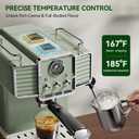 20Bar Semi Automatic Retro Espresso Machine with Milk Frother
