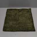 EMEMA Pack of 2 Corduroy Soft Soild Decorative Square Throw Pillow Covers Cushion Cases Spring Pillowcases for Couch Sofa Bedroom Car 12x12 Inch Olive Green