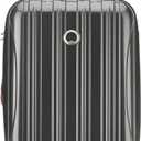 DELSEY PARIS Helium Aero Hardside Expandable Luggage with Spinner Wheels, Brushed Charcoal, Carry-On 19 Inch