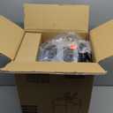 Aquarium External Canister Filter Ultra-Quiet Fish Tank UV Filter Water Circulation Turtle Tank Filter with UV Filters Media 171/225/266/317/397GPH