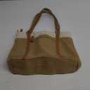 Women's Work Bag with Laptop Compartment Zipper Pockets Teacher Totes Purse (Brown)