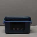 1.2L Cordless Electric Lunch Box – 20000mAh Rechargeable Portable Food Warmer with 5-Sided Heating, Auto Temperature Control, Leakproof & BPA-Free – Perfect for Office, Truck, Outdoors Blue