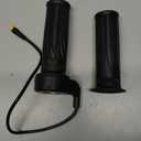 Electric Bike Full Twist Throttle Right Handle Throttle 24V 36V 48V 60V 72V with 3 pin Waterproof/SM Connector for EBike or Folding Electric Scooter (20X-Full-WP)