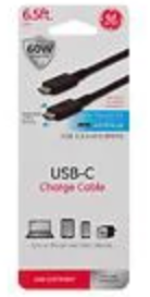 USB-C to USB-A Charge Cable