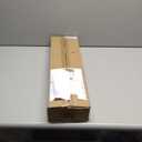 SKYWORLD 22.8 inch Bull Bar Aluminum Alloy Front Bumper License Plate Mount Bracket Holder for Daytime Running Light Offroad LED Light Bar, Black