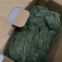 MIULEE Pack of 2 Decorative Throw Pillow Covers 18x18 Inch Soft Boho Striped Textured Corduroy Pillow Covers Modern Farmhouse Home Decor for Couch Bed Sofa Living Room Moss Green