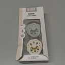 BiBS Liberty Pacifier 2-Pack, BPA Free Pacfiers with Natural Latex Round Nipple, Made in Scandinavia, Size 2 (6-18 Months), Eloise Blush