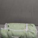 Toddler Nap Mat with Pillow and Blanket, Extra Large Rolled Napping Mats,Slumber Bags for Boys Girls,Kids Sleeping Bag for Daycare, Preschool Travel Camping (Green Butterfly)