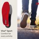 Pedag Viva Sport | Orthotic Inserts | Arch Support | Metatarsal Pad | Ideal for Low & High Impact Activities | Soft & Vegan Friendly | Handmade in Germany | 1 Pair | Men US 11/ EU 44