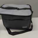 Picnic Basket for 2 with Table and Blanket, Collapsible Cooler Bag Insulated, Picnic Set for Beach Picnic Hamper Picnic Date Essentials for Outdoor Picnic Accessories Bridal Shower Gift (Grey Lining)