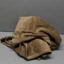 Hansleep Fleece Blanket Twin Size Taupe, Soft Cozy Twin Blanket, Fuzzy Flannel Blanket for Bed, Sofa, Couch, Travel, Camping, Camel, 60x80 Inches
