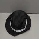 Loftus International Loftus 1920S Gangster Mob Boss Costume Pinstripe Fedora (Black)