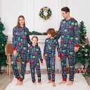VNVNE Matching Christmas Onesie Pajamas for Women/Men/Couples/Family, Xmas Holiday Long Sleeve One-Piece Adults Pjs Sleepwear (Small)
