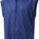M MAELREG Golf Vests For Men Dry Fit Lightweight Moisture Wicking Performance Sports Breathable Golf 1/4 Zip Pullover Men, Large