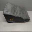 IFNOW Dog Stairs for Small Dogs and Cats 11.8" H, 3-Step Sturdy Dog Steps for Couch, Sofa or Chair, High-Density Foam Pet Stairs for Puppy, Older Cats, Non-Slip Curved Pet Ramp Indoor, Grey