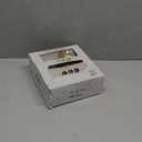 WDF 120 Pieces Gold Plastic Silverware - Disposable Flatware Set - Heavy Duty Christmas Plastic Cutlery - Silverware Includes 40 Forks, 40 Spoons, 40 Knives