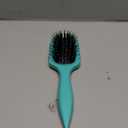 Curly Hair Brush, Curl Defining Brush, 2025 Bristle Styling brush for Curly Hair, Reduces Frizz and Pulling, Volume and Curls(Green)